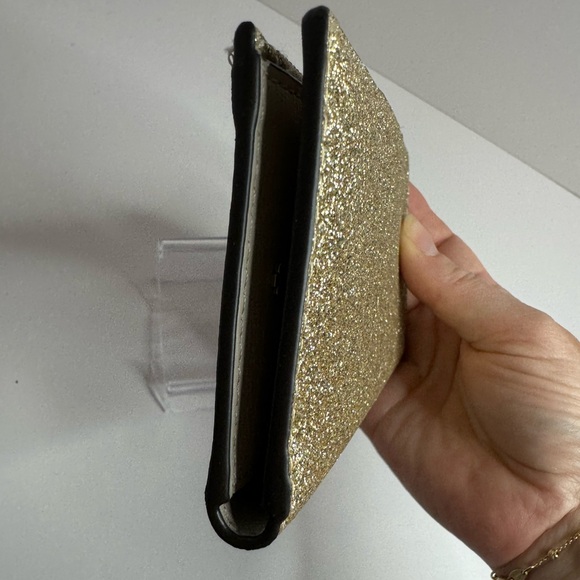 Kate Spade NWT Spencer Glitter Small Slim Bifold Wallet - Picture 5 of 11